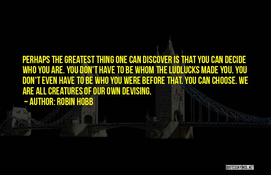 Bmw Owner Quotes By Robin Hobb