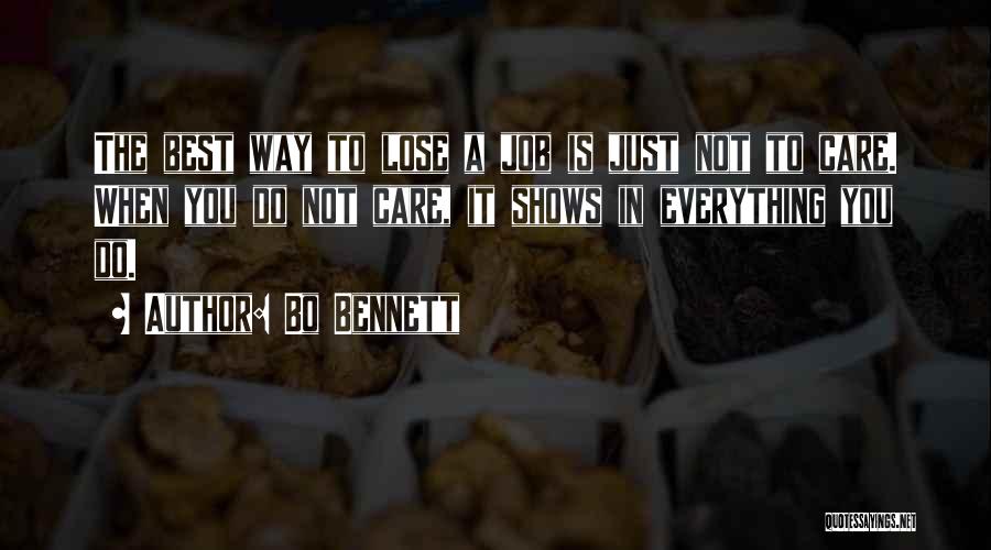 Bo Bennett Quotes 374184