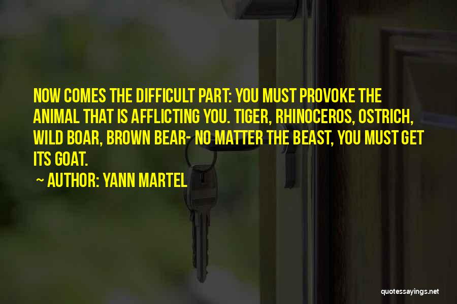 Boar Quotes By Yann Martel