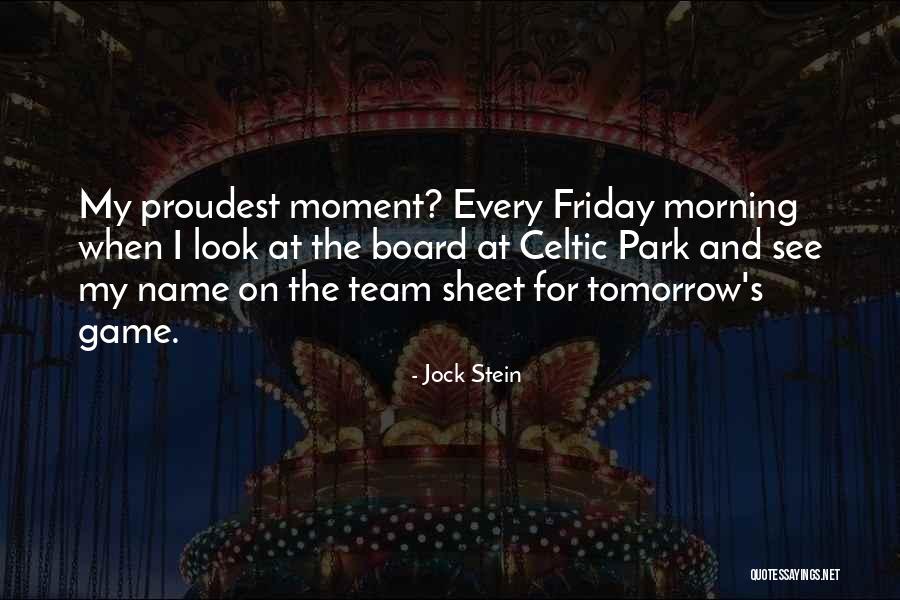 Board Game Quotes By Jock Stein Board Game Quotes By Jock Stein