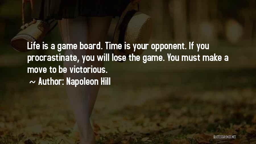 Board Game Quotes By Napoleon Hill