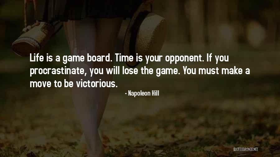 Board Game Quotes By Napoleon Hill