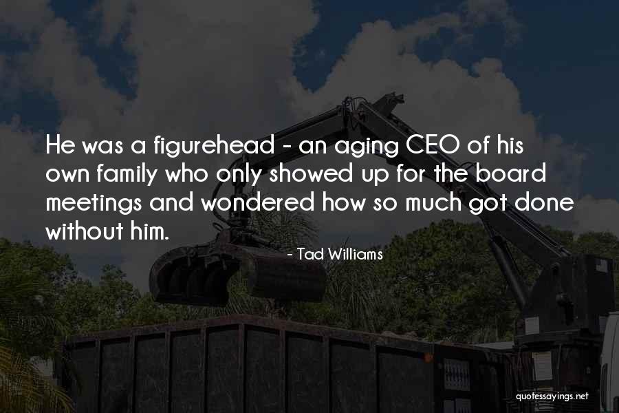 Board Meetings Quotes By Tad Williams Board Meetings Quotes By Tad Williams