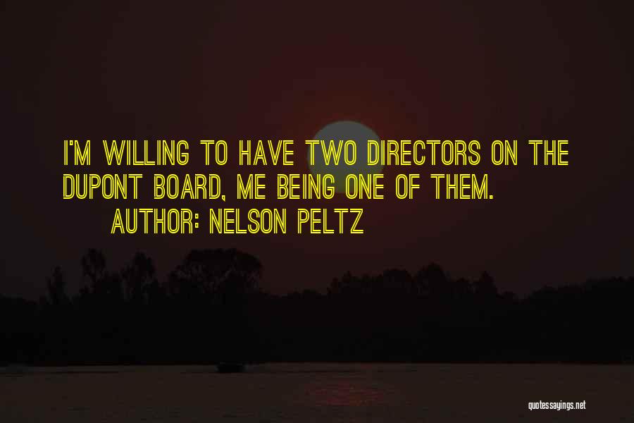 Board Of Directors Quotes By Nelson Peltz