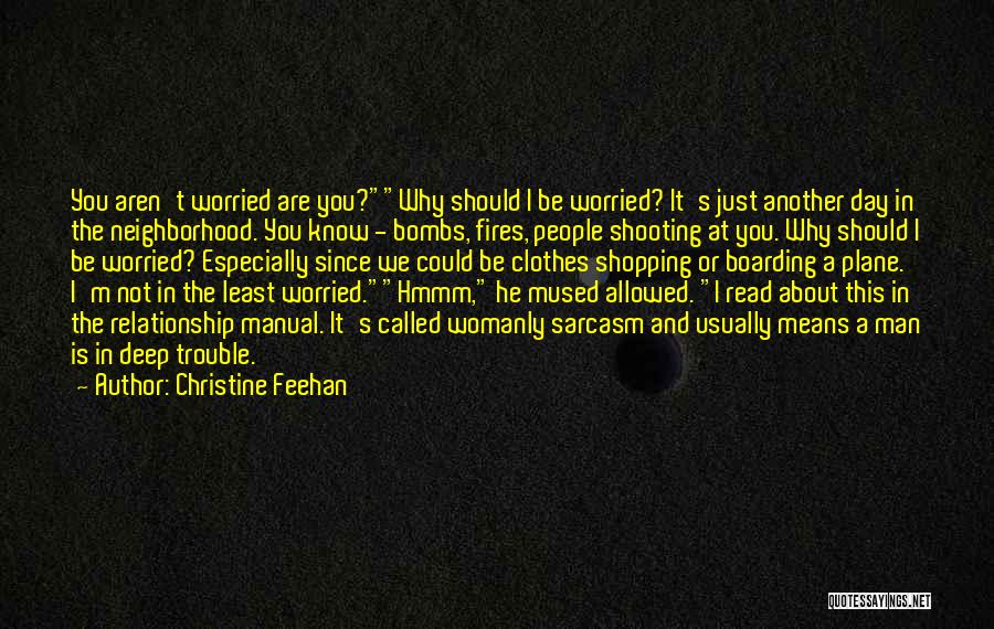 Boarding Quotes By Christine Feehan