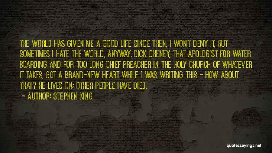 Boarding Quotes By Stephen King