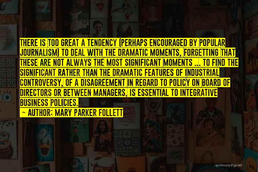 Boards Of Directors Quotes By Mary Parker Follett