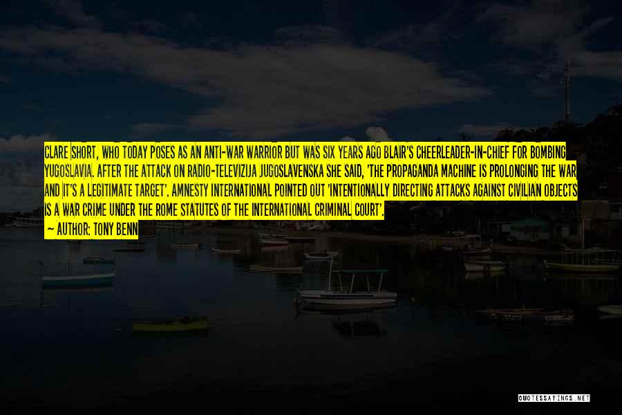 Boardwalk Empire Gillian Quotes By Tony Benn