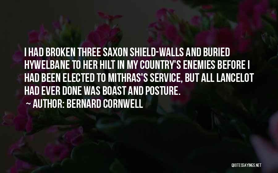 Boast Quotes By Bernard Cornwell