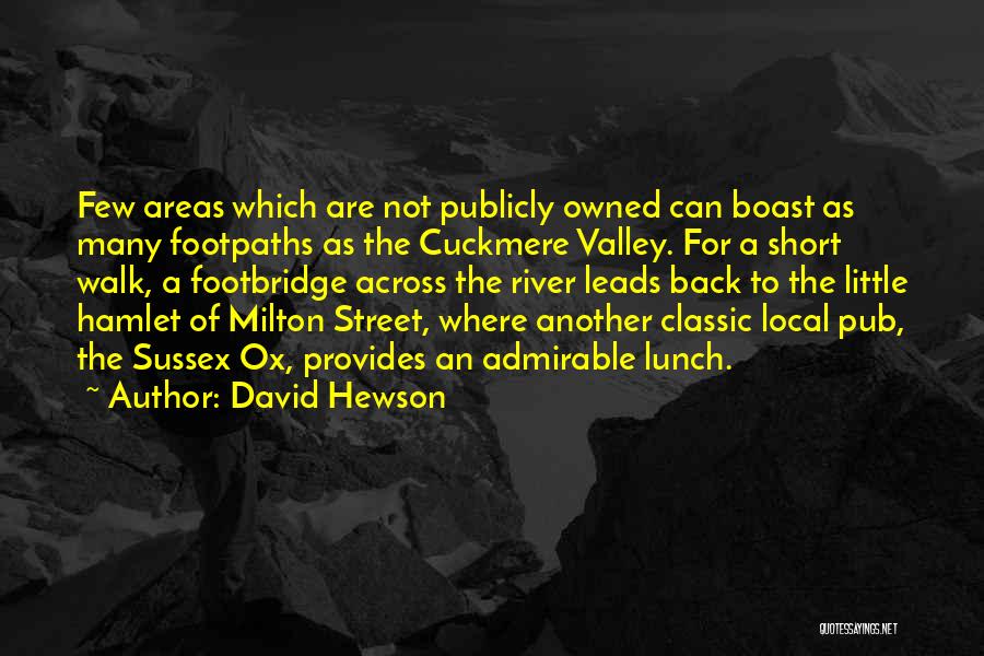 Boast Quotes By David Hewson