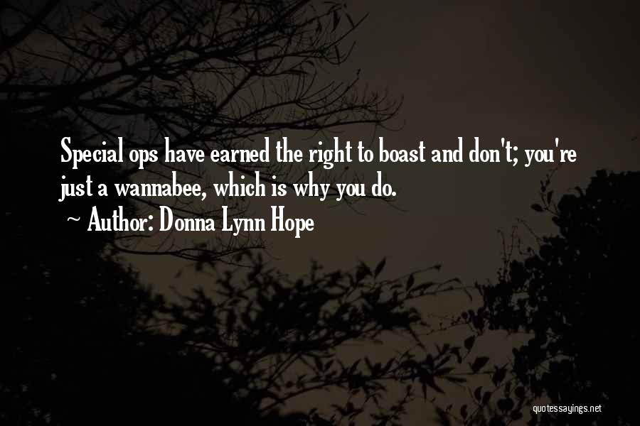 Boast Quotes By Donna Lynn Hope