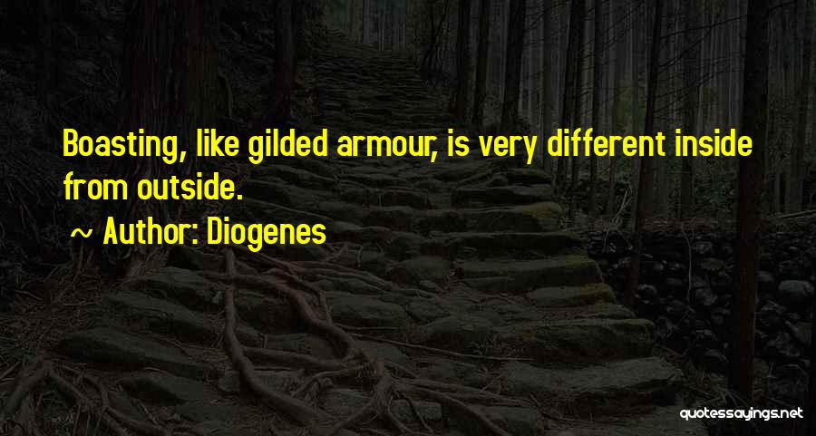 Boasting Quotes By Diogenes