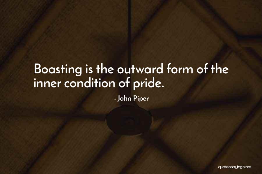 Boasting Quotes By John Piper