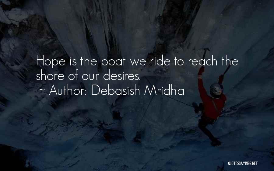 Boat Inspirational Quotes By Debasish Mridha