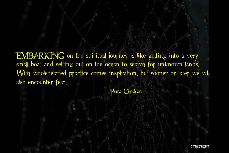 Boat Ocean Quotes By Pema Chodron Boat Ocean Quotes By Pema Chodron