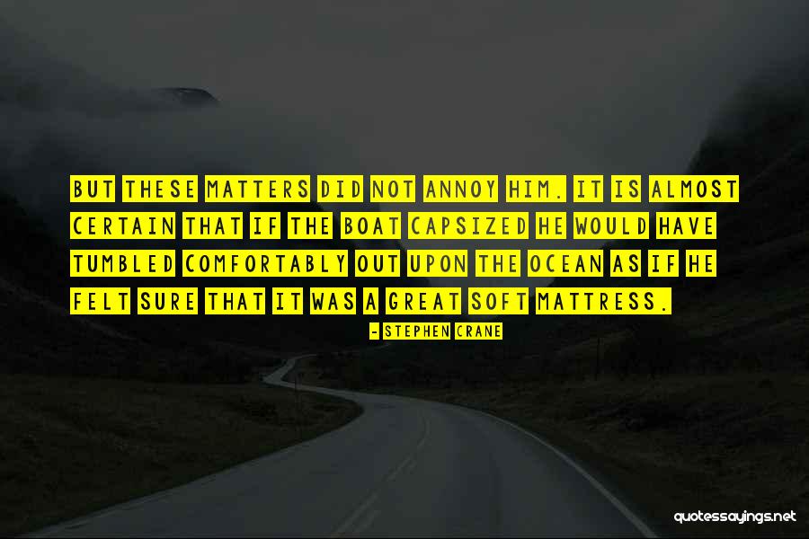 Boat Ocean Quotes By Stephen Crane Boat Ocean Quotes By Stephen Crane