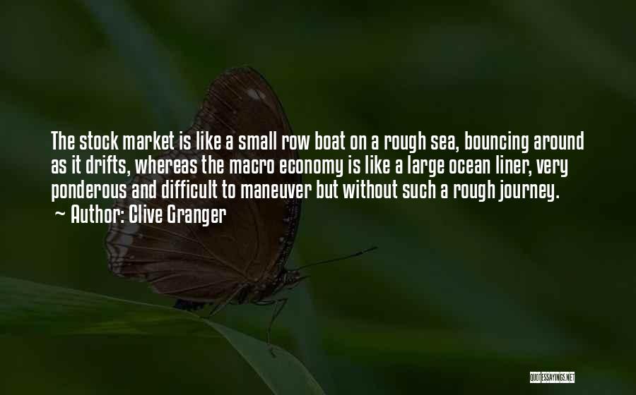 Boat On The Sea Quotes By Clive Granger