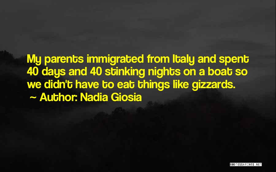 Boat Quotes By Nadia Giosia