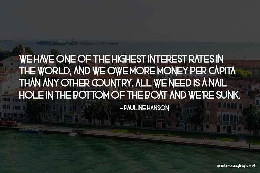 Boat Quotes By Pauline Hanson Boat Quotes By Pauline Hanson