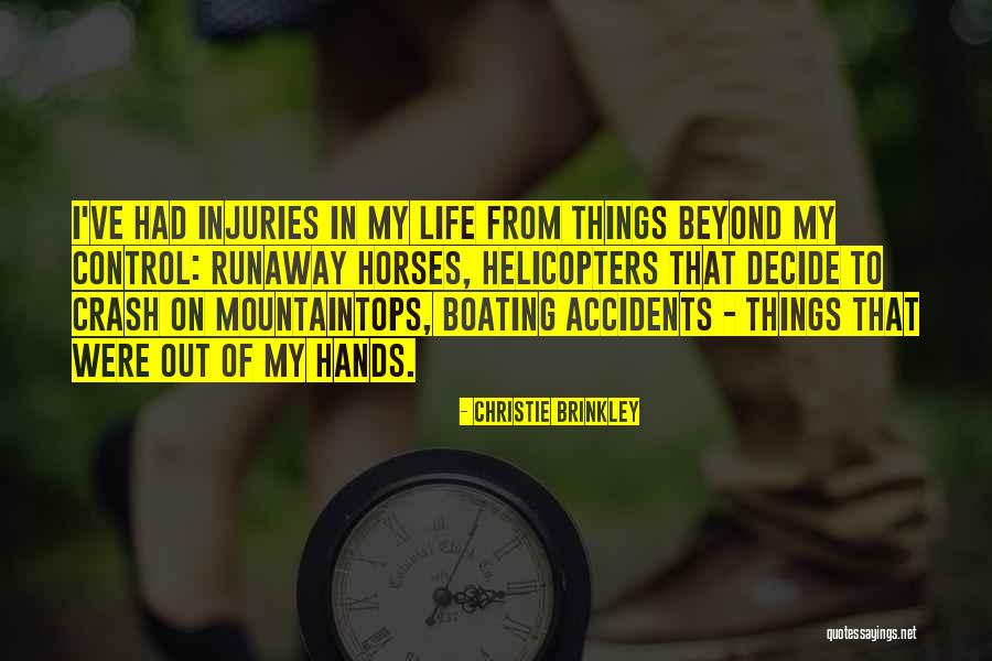 Boating And Life Quotes By Christie Brinkley Boating And Life Quotes By Christie Brinkley
