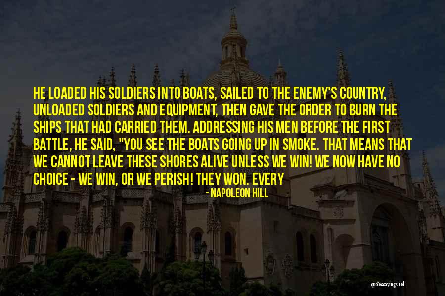 Boats And Ships Quotes By Napoleon Hill Boats And Ships Quotes By Napoleon Hill