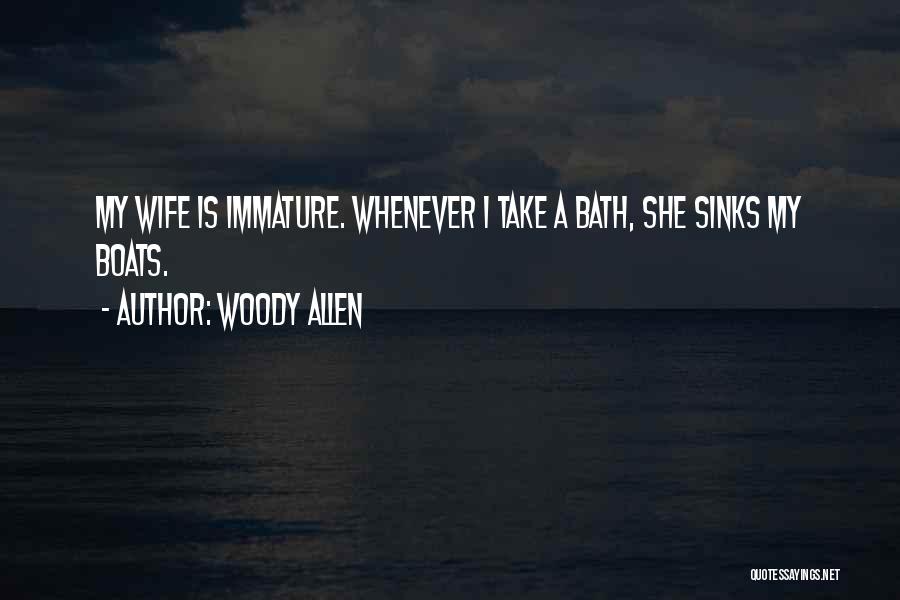 Boats Quotes By Woody Allen