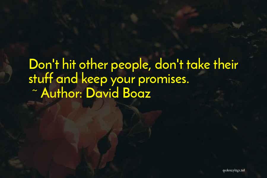 Boaz Quotes By David Boaz