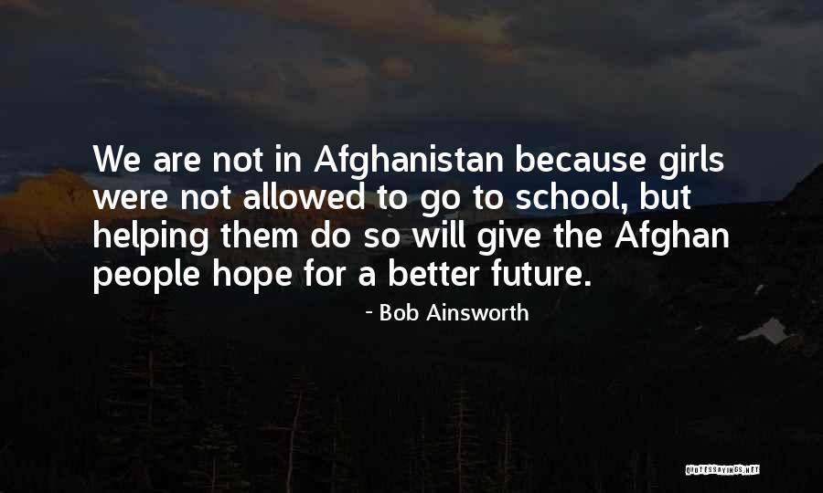 Bob Ainsworth Quotes 1916815