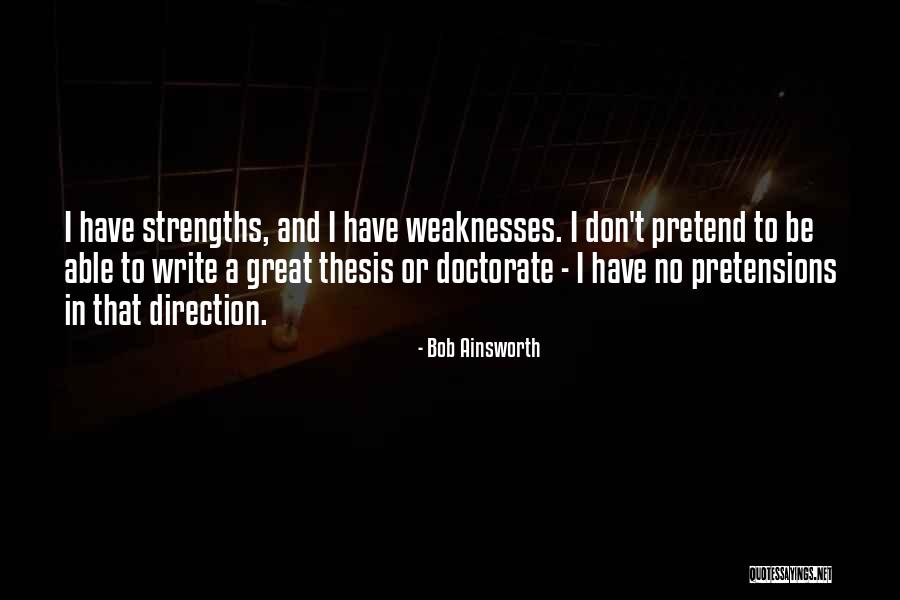 Bob Ainsworth Quotes 721747