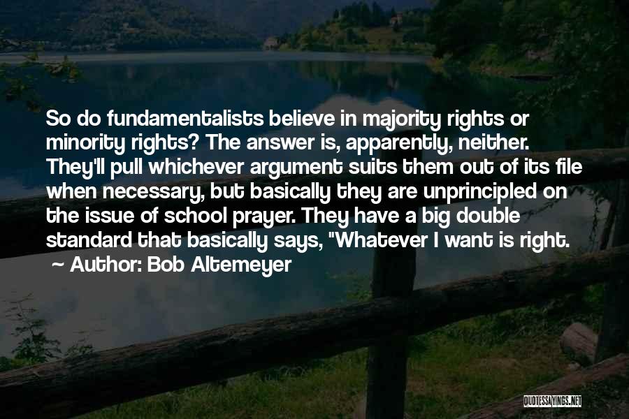 Bob Altemeyer Quotes 975786