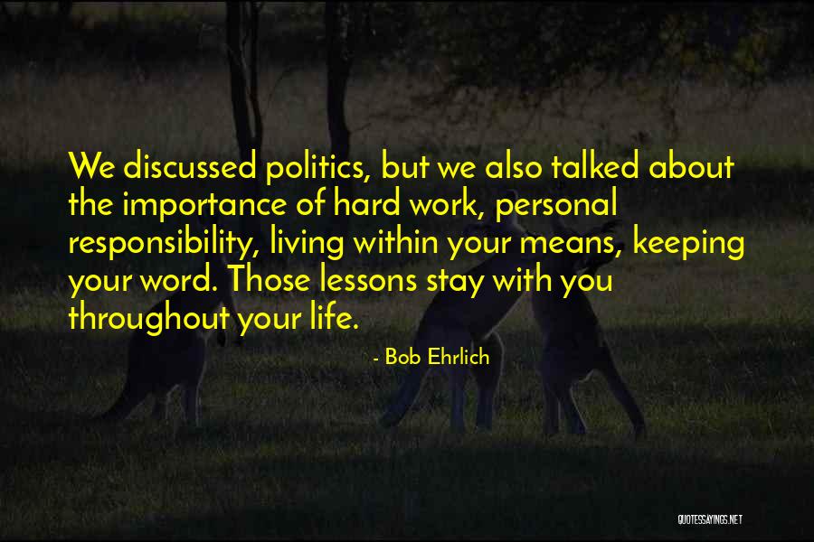 Bob Ehrlich Quotes 173645