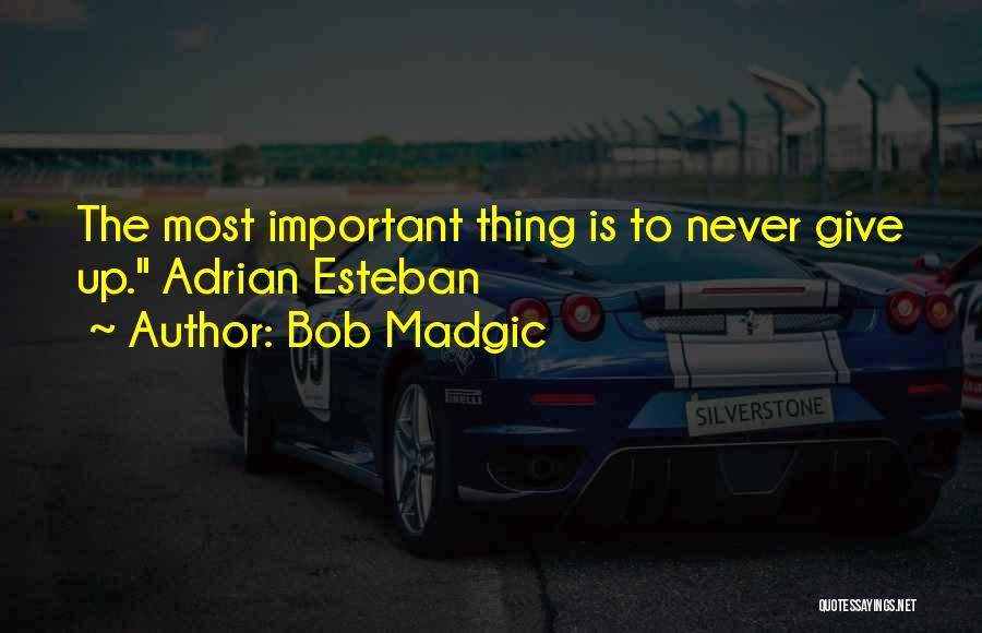 Bob Madgic Quotes 1307554