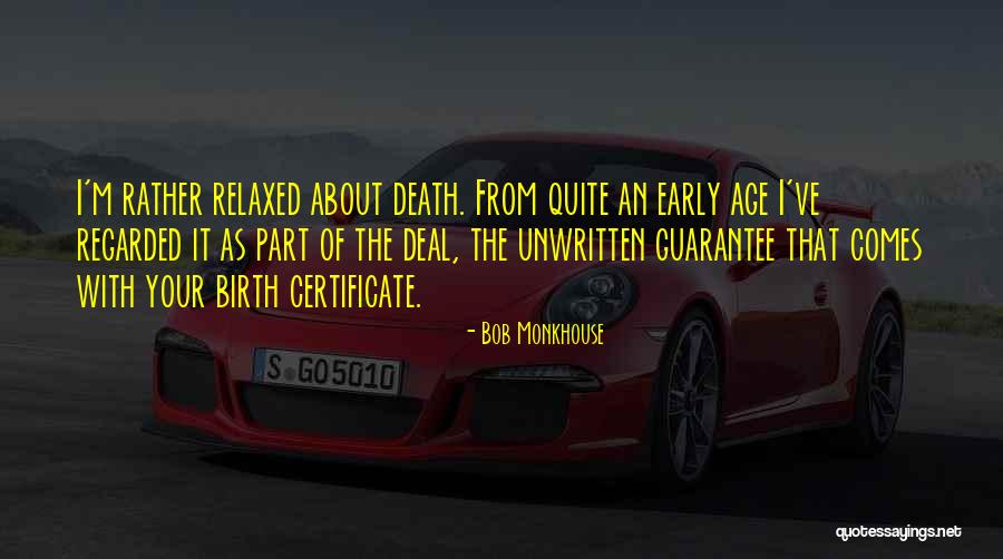 Bob Monkhouse Quotes 1010350 Bob Monkhouse Quotes 1010350