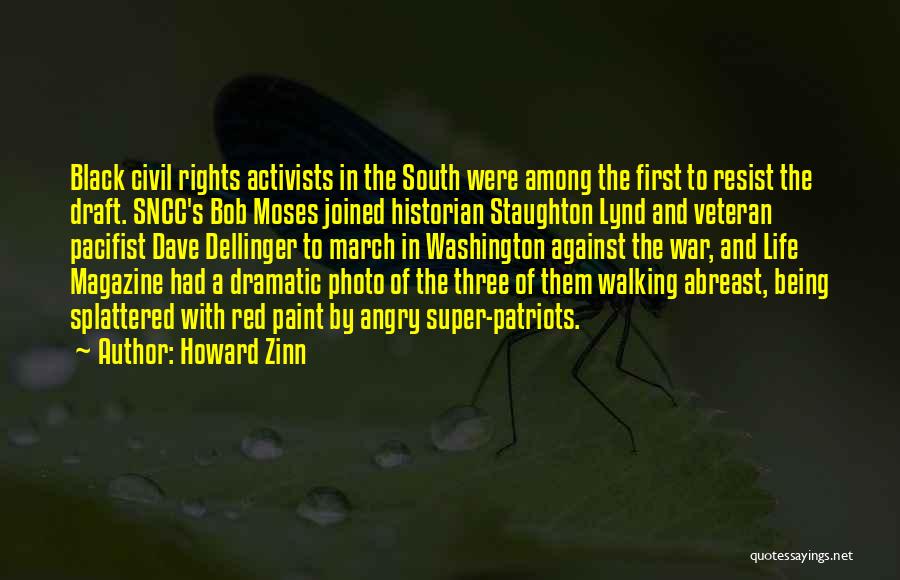 Bob Moses Quotes By Howard Zinn