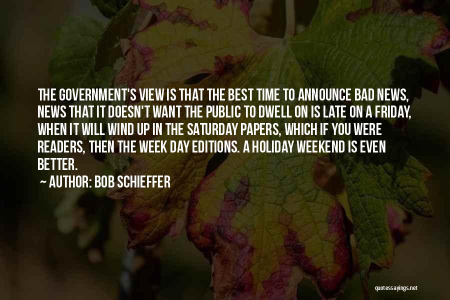 Bob Schieffer Quotes 249421