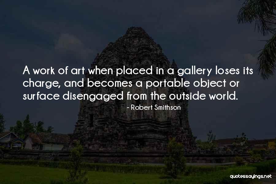 Bobbette Bond Quotes By Robert Smithson Bobbette Bond Quotes By Robert Smithson