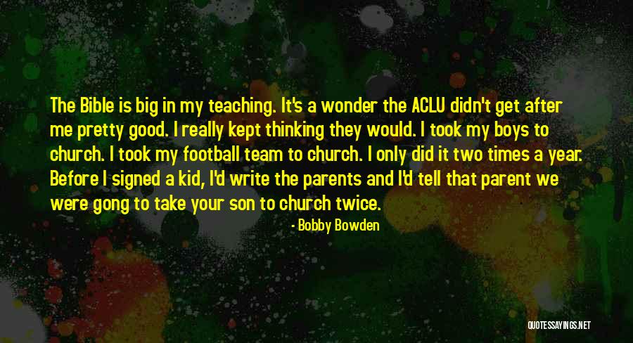 Bobby Bowden Quotes 2260922 Bobby Bowden Quotes 2260922