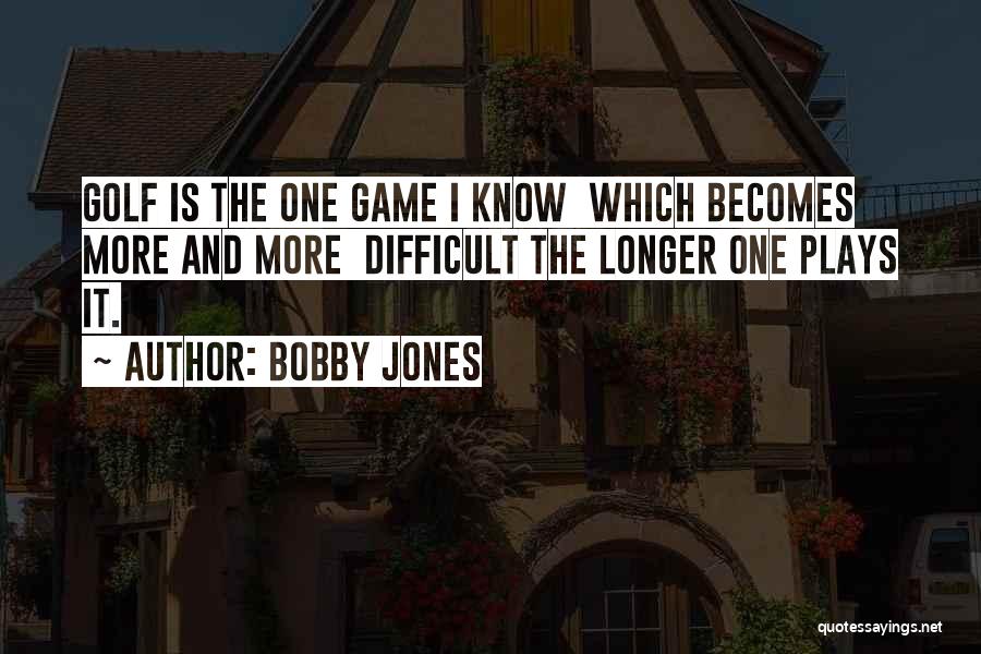 Bobby Jones Quotes 526096