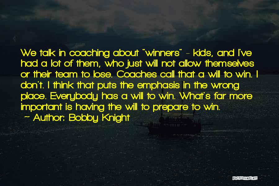 Bobby Knight Quotes 270117