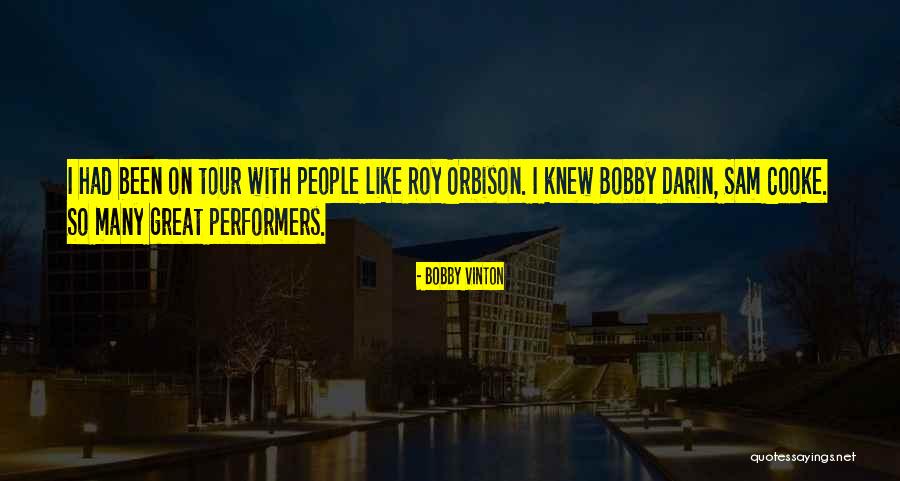 Bobby Vinton Quotes 715235