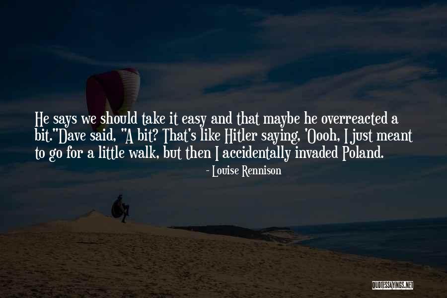 Bobick Quotes By Louise Rennison Bobick Quotes By Louise Rennison