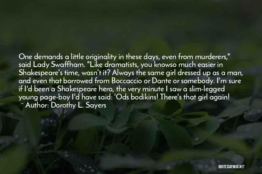 Boccaccio Quotes By Dorothy L. Sayers