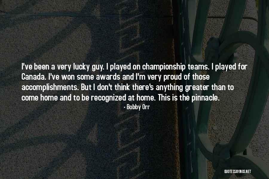 Boccato Gelato Quotes By Bobby Orr Boccato Gelato Quotes By Bobby Orr