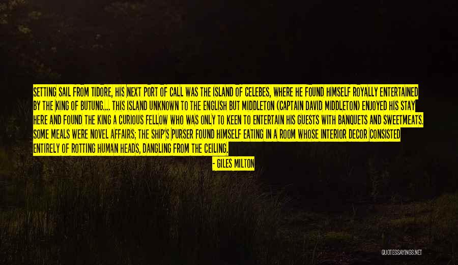 Bocchini Of California Quotes By Giles Milton Bocchini Of California Quotes By Giles Milton