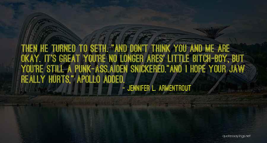 Bockarie Sesay Quotes By Jennifer L. Armentrout Bockarie Sesay Quotes By Jennifer L. Armentrout