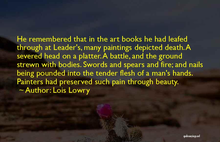 Bodies Being Art Quotes By Lois Lowry