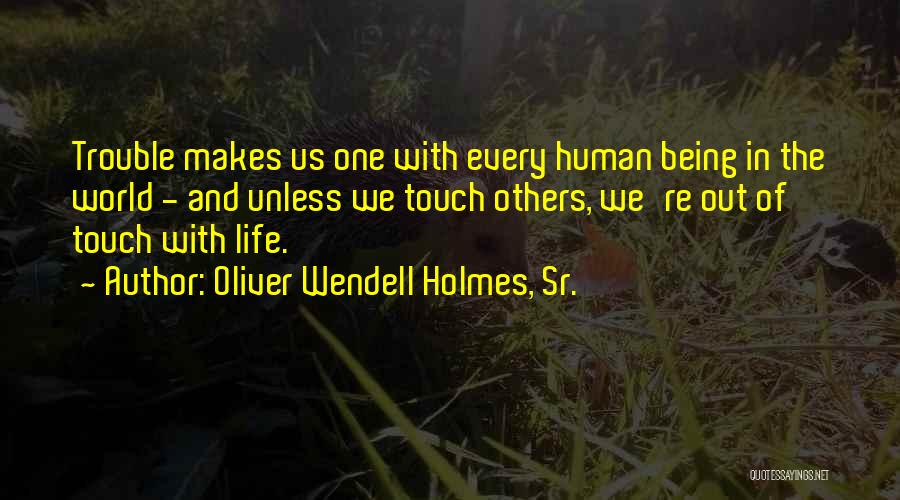 Bodoh Quotes By Oliver Wendell Holmes, Sr.