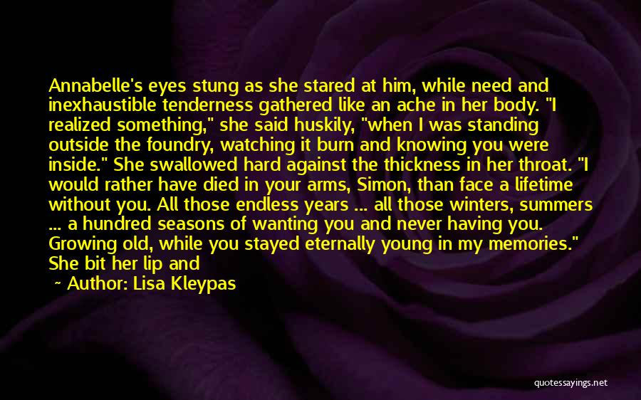 Body Ache Quotes By Lisa Kleypas