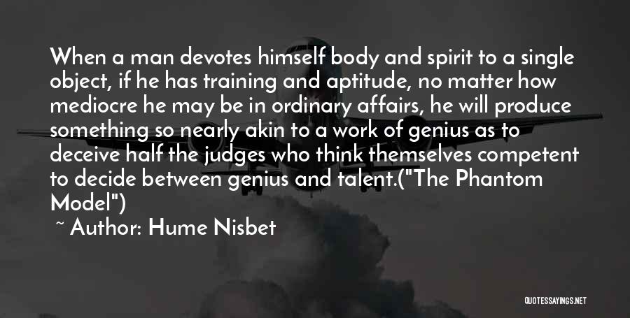 Body And Art Quotes By Hume Nisbet