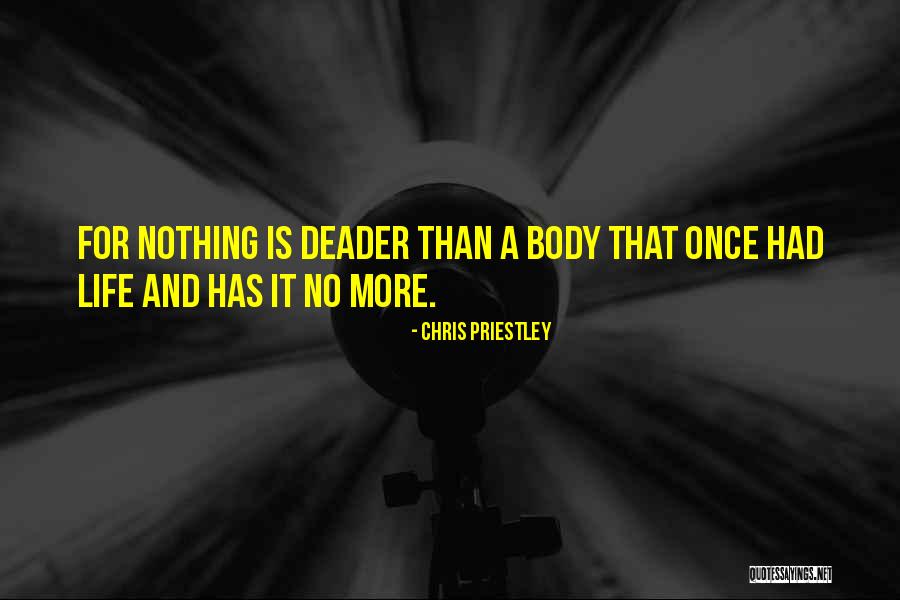 Body And Beauty Quotes By Chris Priestley Body And Beauty Quotes By Chris Priestley